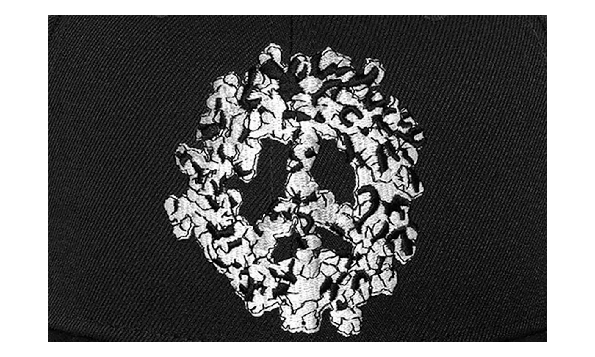 Peace Wreath Snapback Hat "Black" DT489