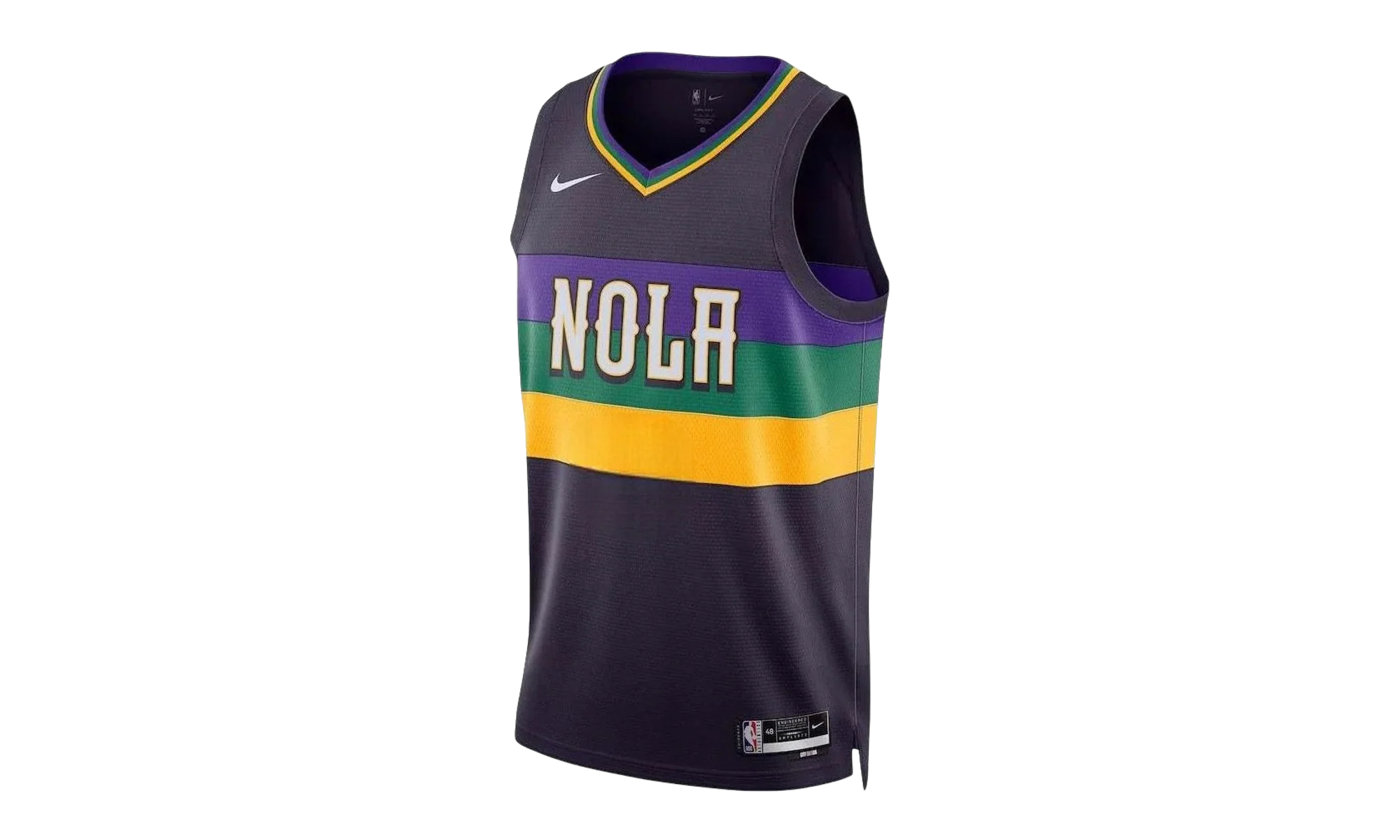 NBA New Orleans Pelicans City Swingman Jersey "Purple" DO9636 524