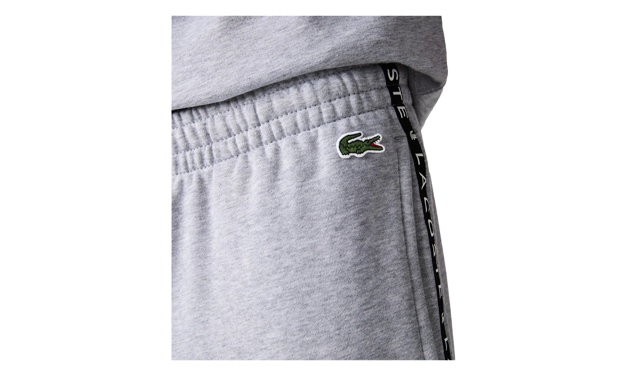 Signature Striped Colorblock Fleece Pants "Grey Chine / Black / White" XH7066 51 SJ1