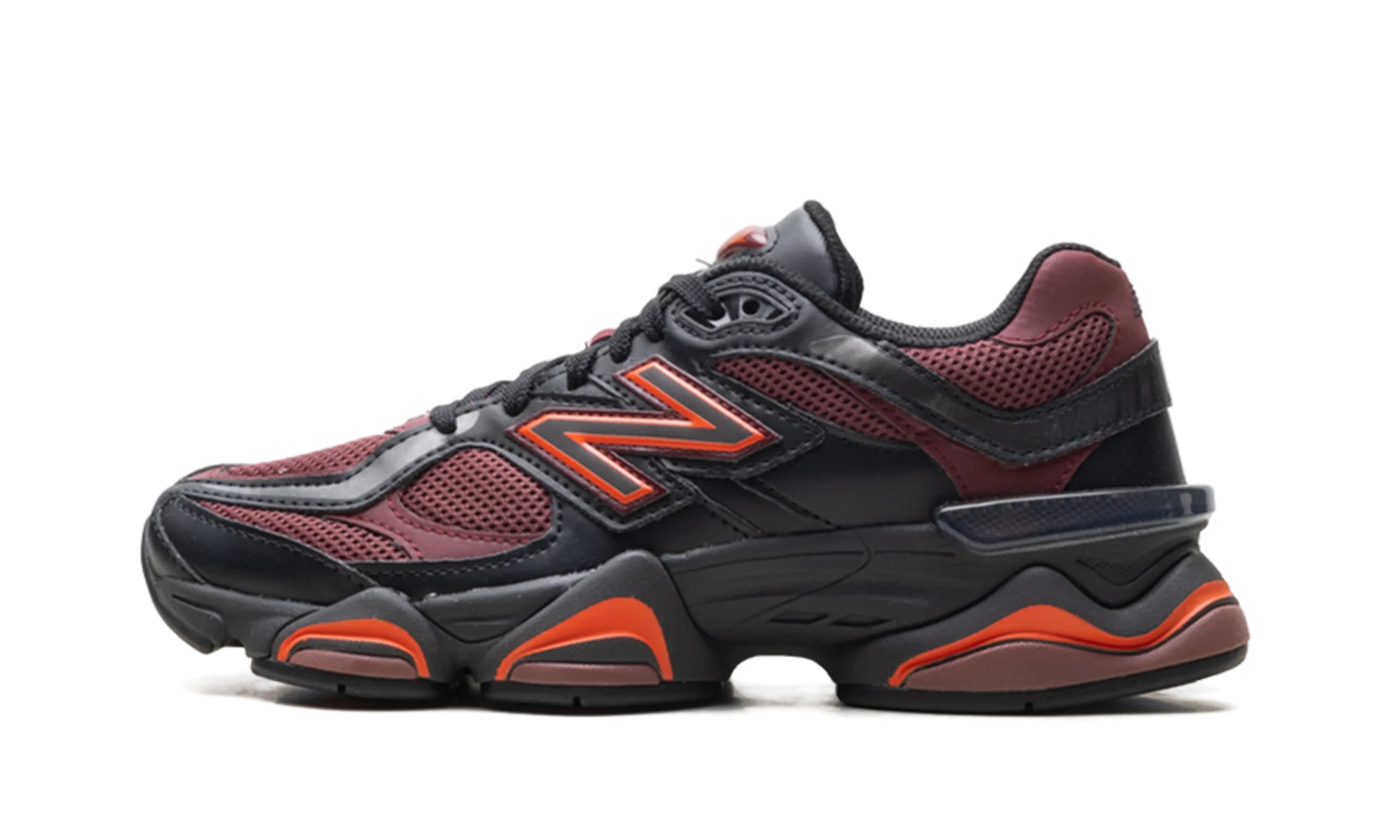 9060 "Black / Washed Burgundy" U9060BLA