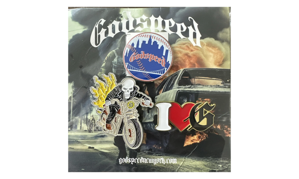 New York Pins (3 Pieces) "Multicolor" GS046