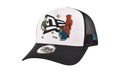 9FORTY Squid Game E-Frame Trucker Strapback "Black / White" 60766450