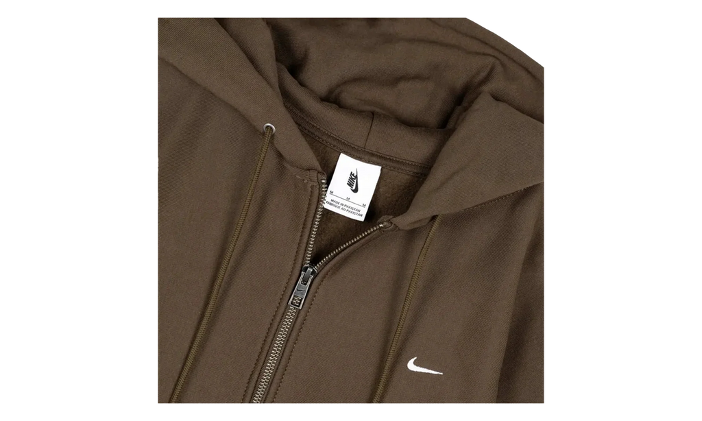 Solo Swoosh Full-Zip Hoodie "Dark Hazel" HV1084 212