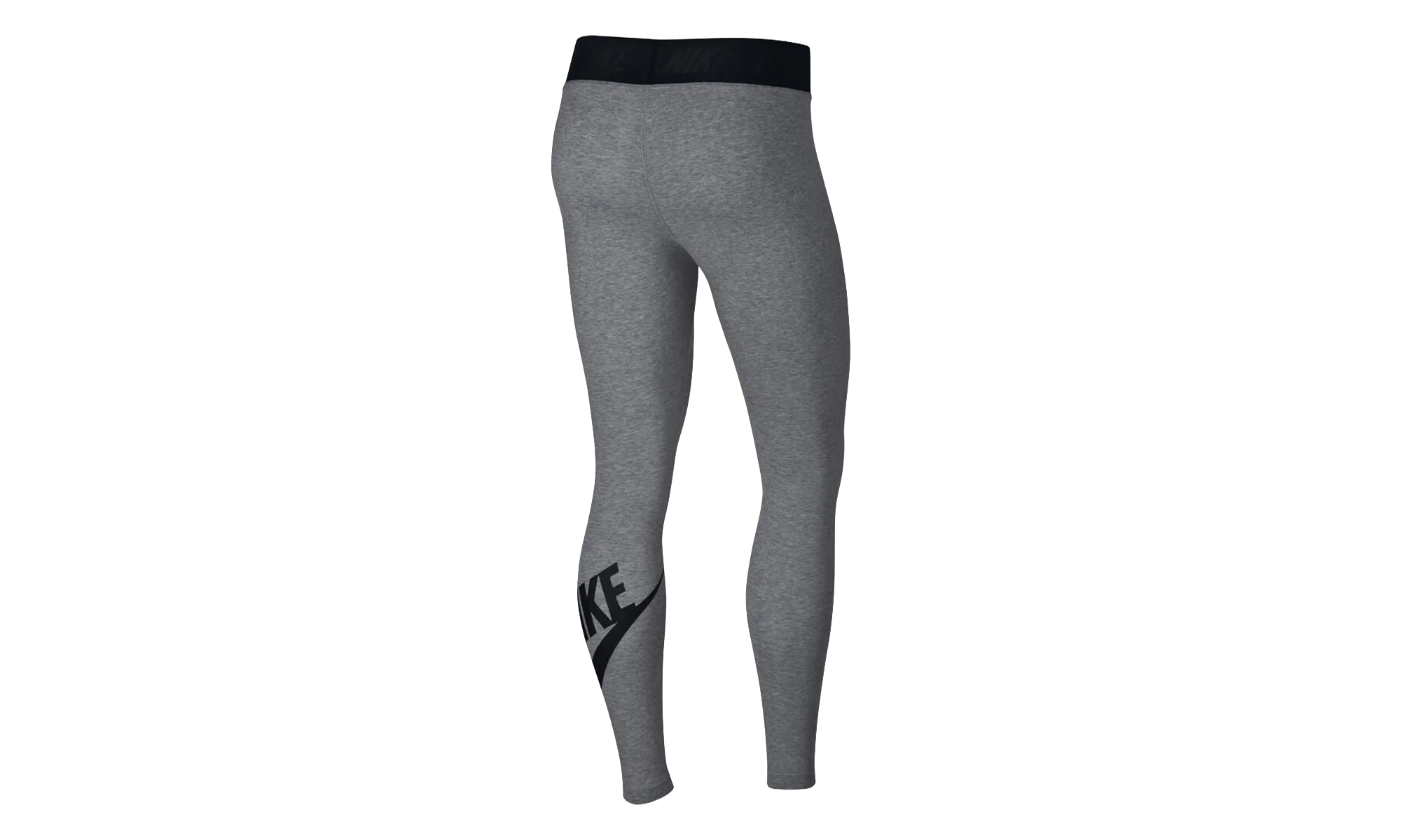 Sportswear Leg-A-See High-Rise Leggings WMNS "Carbon Heather / Black" 933346 091