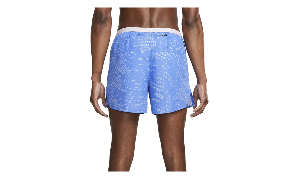Run Division Stride 5" Shorts "Medium Blue / Reflective Silver" DM4767 432
