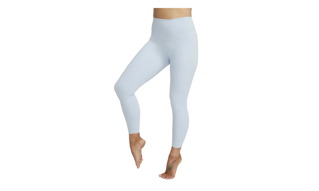Zenvy High-Waisted 7/8 Leggings WMNS "Light Armoury Blue / Black" DQ6015 441