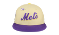 59FIFTY New York Mets Liberty Collection 40th Anniversary Patch Fitted Hat "Cream / Purple" NE206