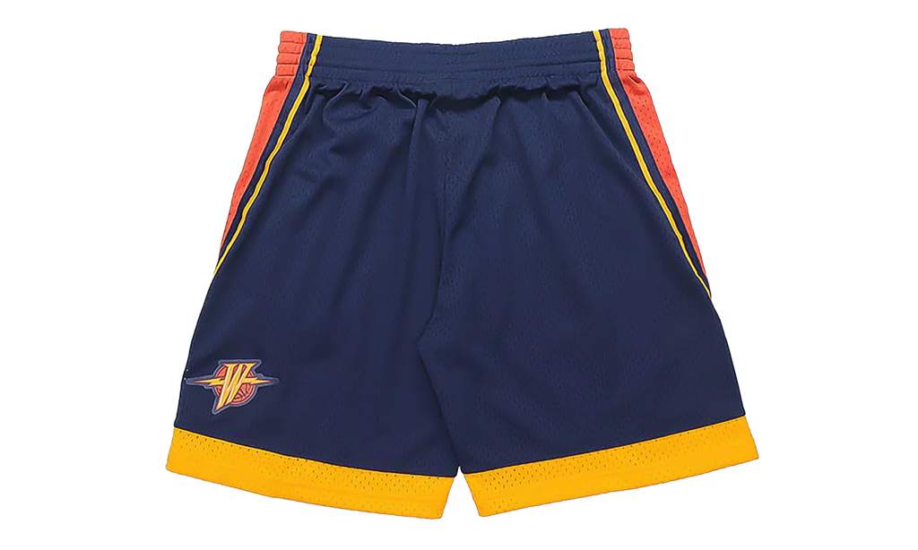NBA Swingman Road Shorts "2009-10 Golden State Warriors - Navy" SMSHGS18232 GSWNAVY09