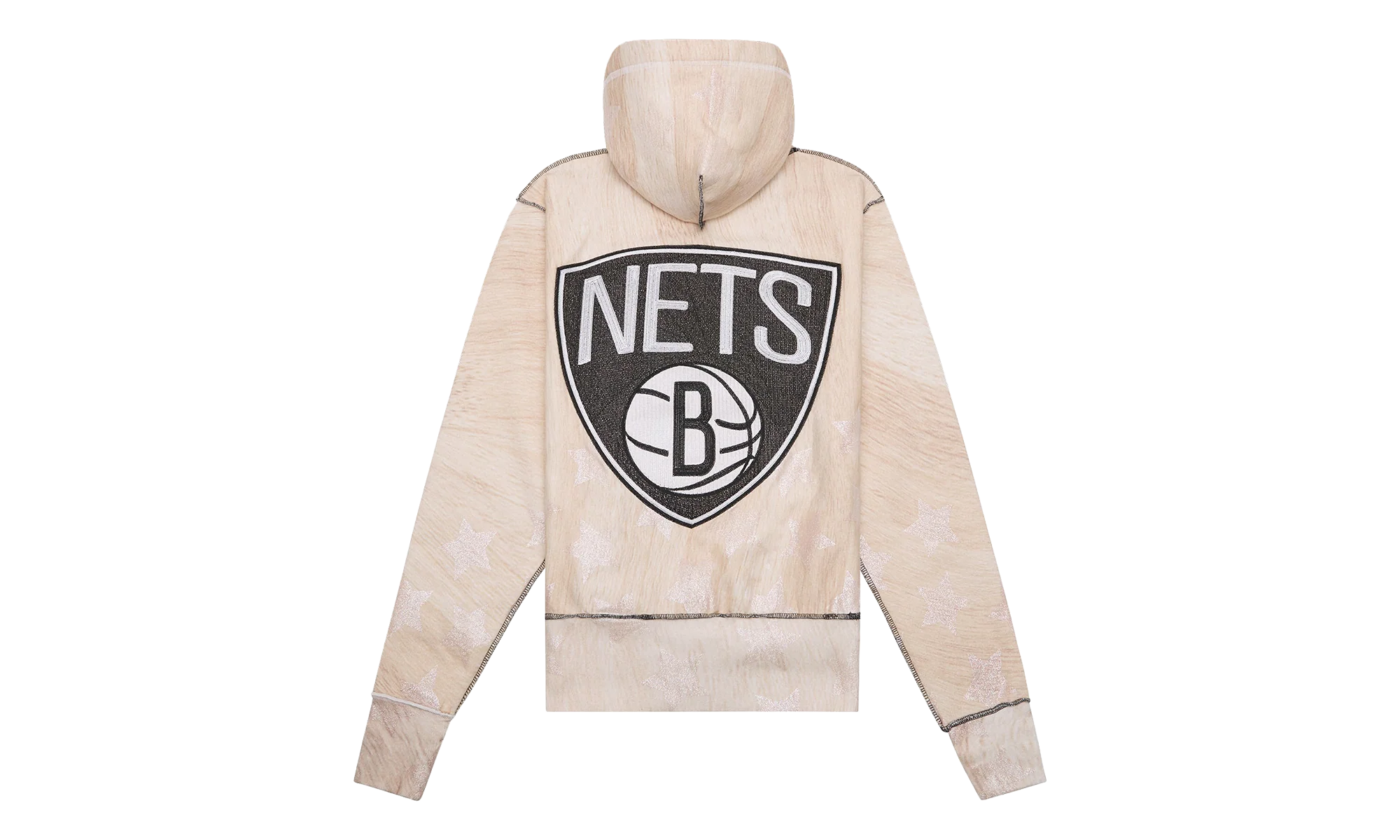 NBA Brooklyn Nets Hoodie "Wood Grain" ABC002