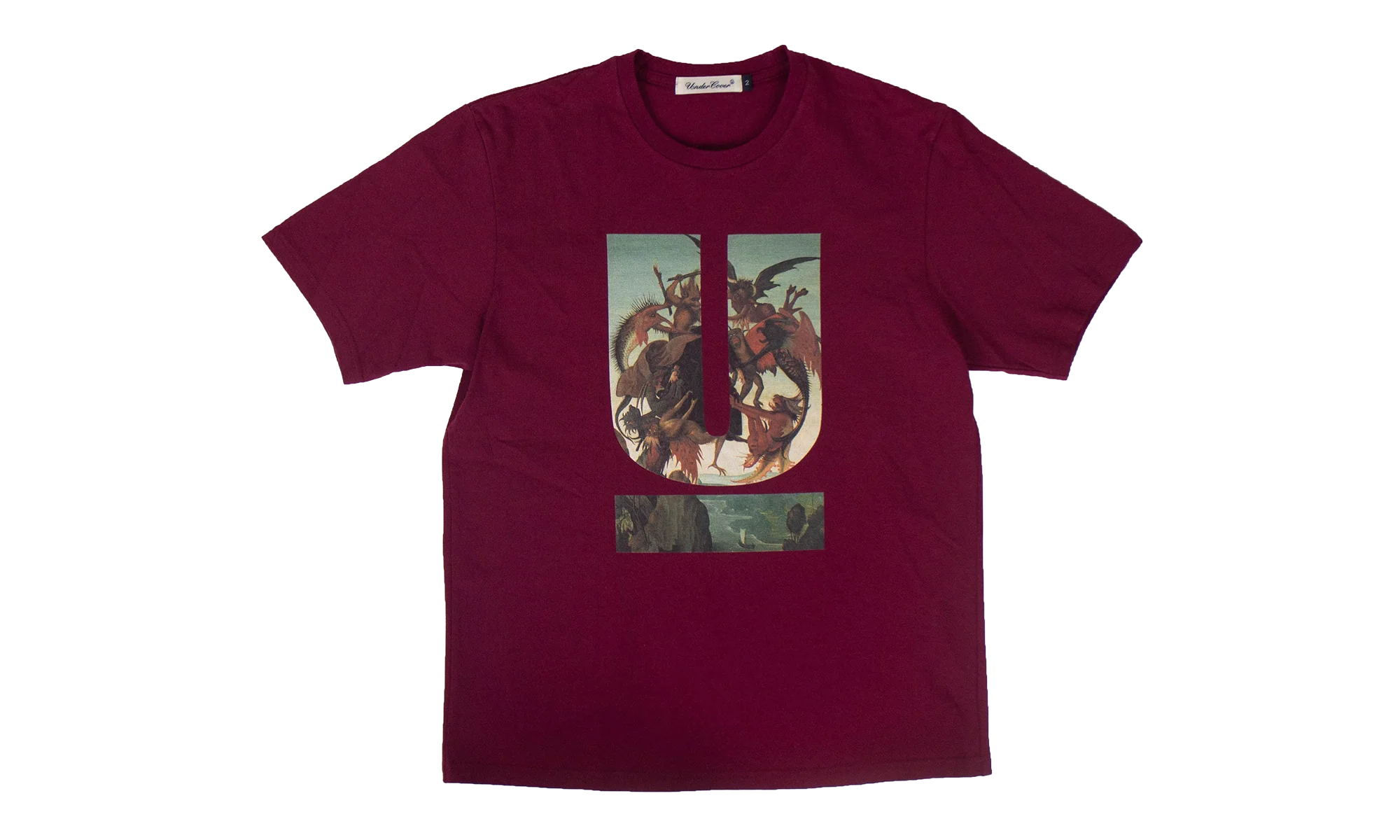 U Graphic T-Shirt "Red / Purple" UCX3802 RED