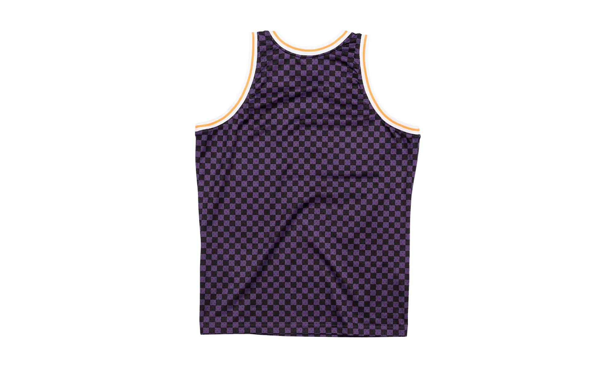 NBA Checked Swingman Jersey "Los Angeles Lakers - Purple / Black" BA8A46 LAL L MYS