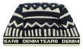 5Q Mudcloth Skully Hat "Black" DT432