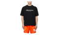Symbol Logo Tee "Black" 242546M213054