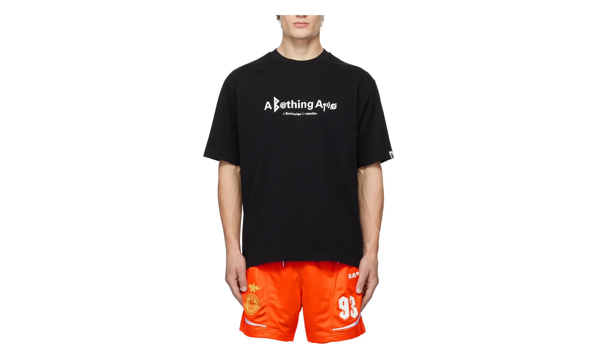 Symbol Logo Tee "Black" 242546M213054