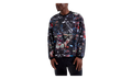 Jordan All Over Print Crewneck Shirt "Black / White" IF1831 010