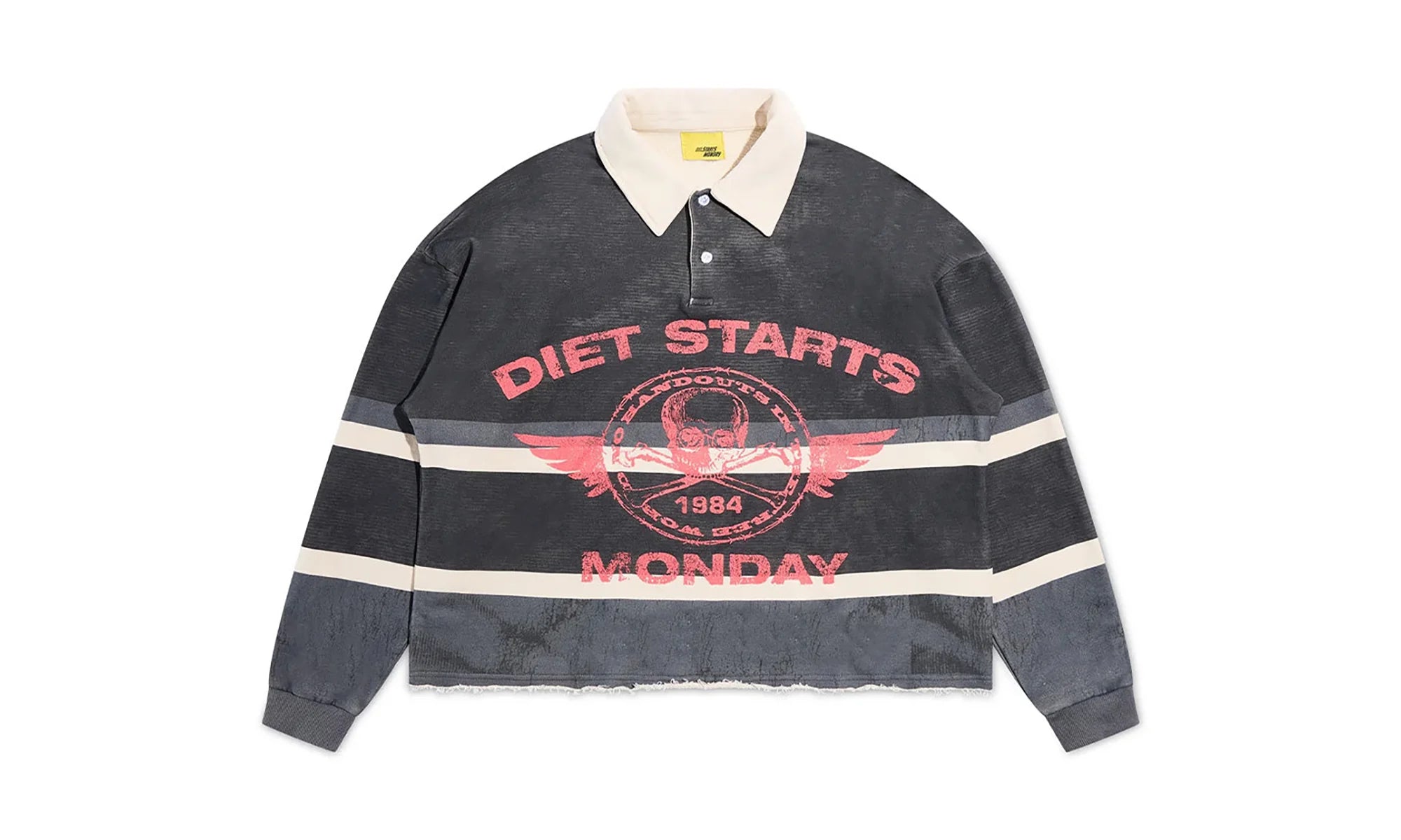 Free World LS Rugby "Vintage Black" DSM HOL2501 016