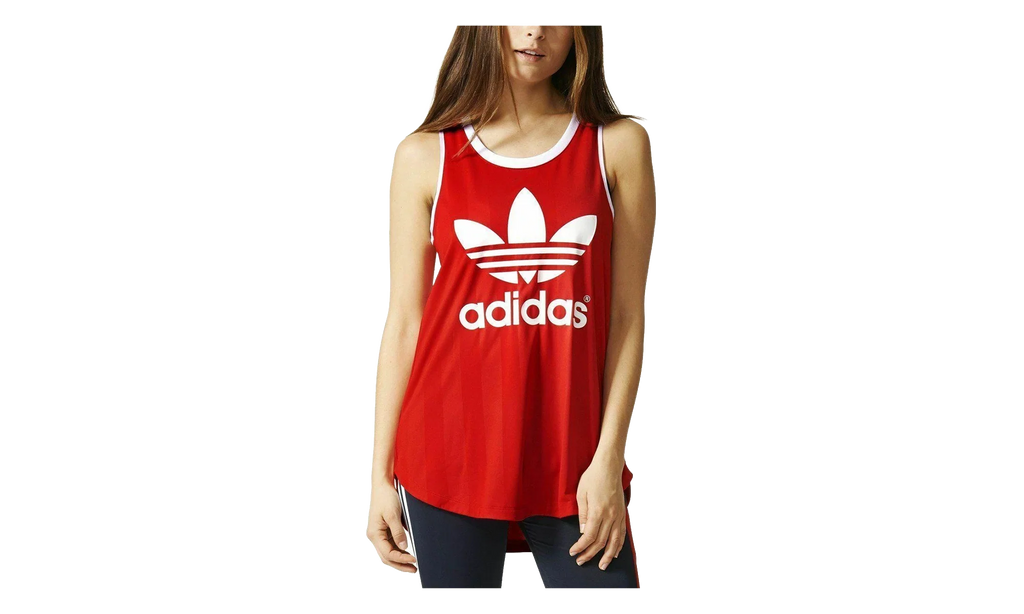 Originals Track Tank Top WMNS "Lush Red" AJ8667
