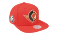 NHL Alternate Flip Snapback Cap "Ottawa Senators - Red" 6HSSDX22015 OSERED1