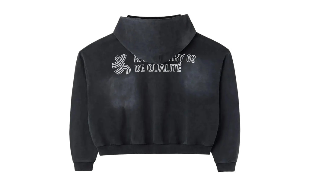 Eclair Zip Up Hoodie "Black" V17Z43LY