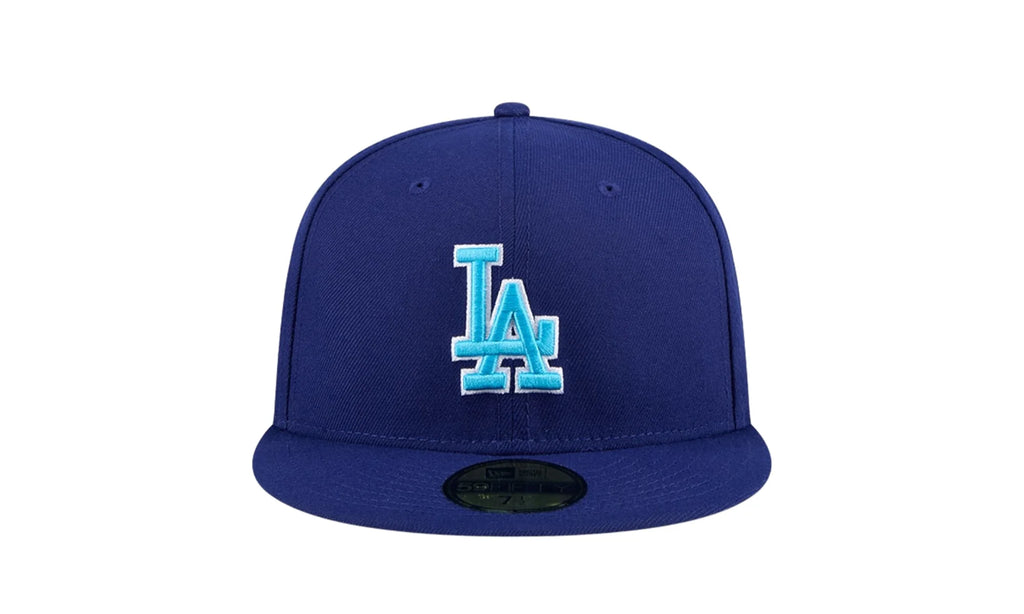 Los Angeles Dodgers Father's Day 2024 59FIFTY Fitted Hat "Blue" 60499403