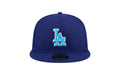 Los Angeles Dodgers Father's Day 2024 59FIFTY Fitted Hat "Blue" 60499403