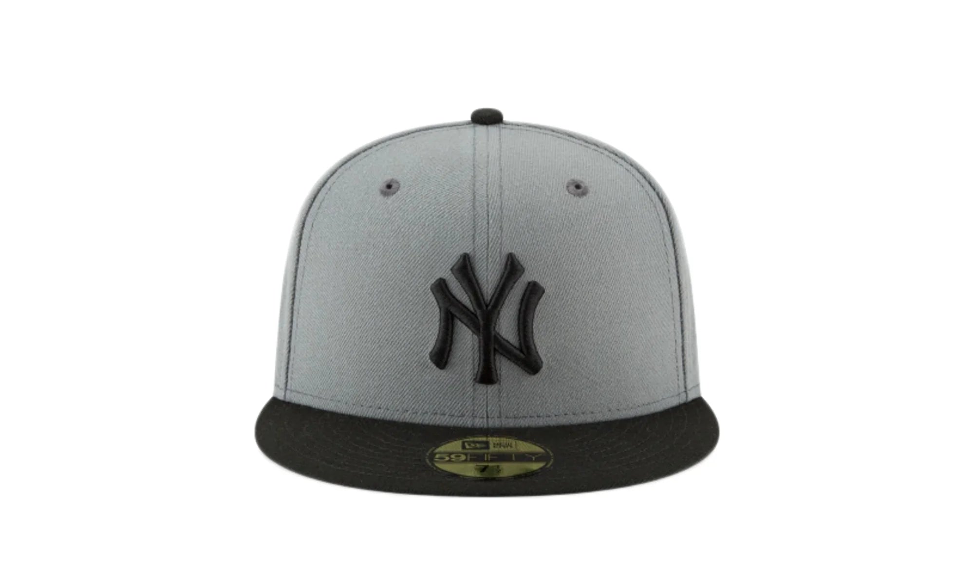 59Fifty MLB New York Yankees Storm Gray Basic Fitted Hat "Grey" 11591121