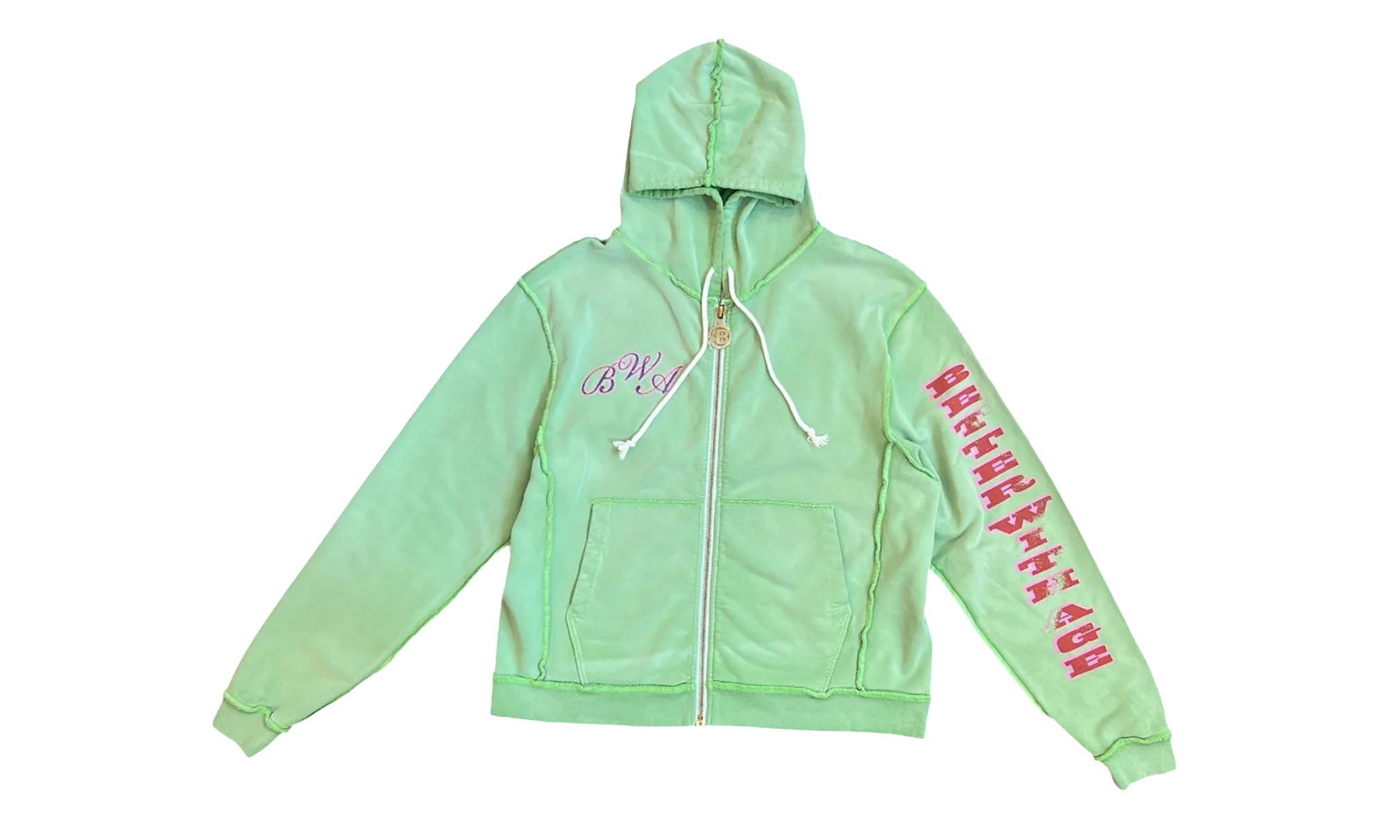 Magic Zip-Up Hoodie "Sage" BWA85