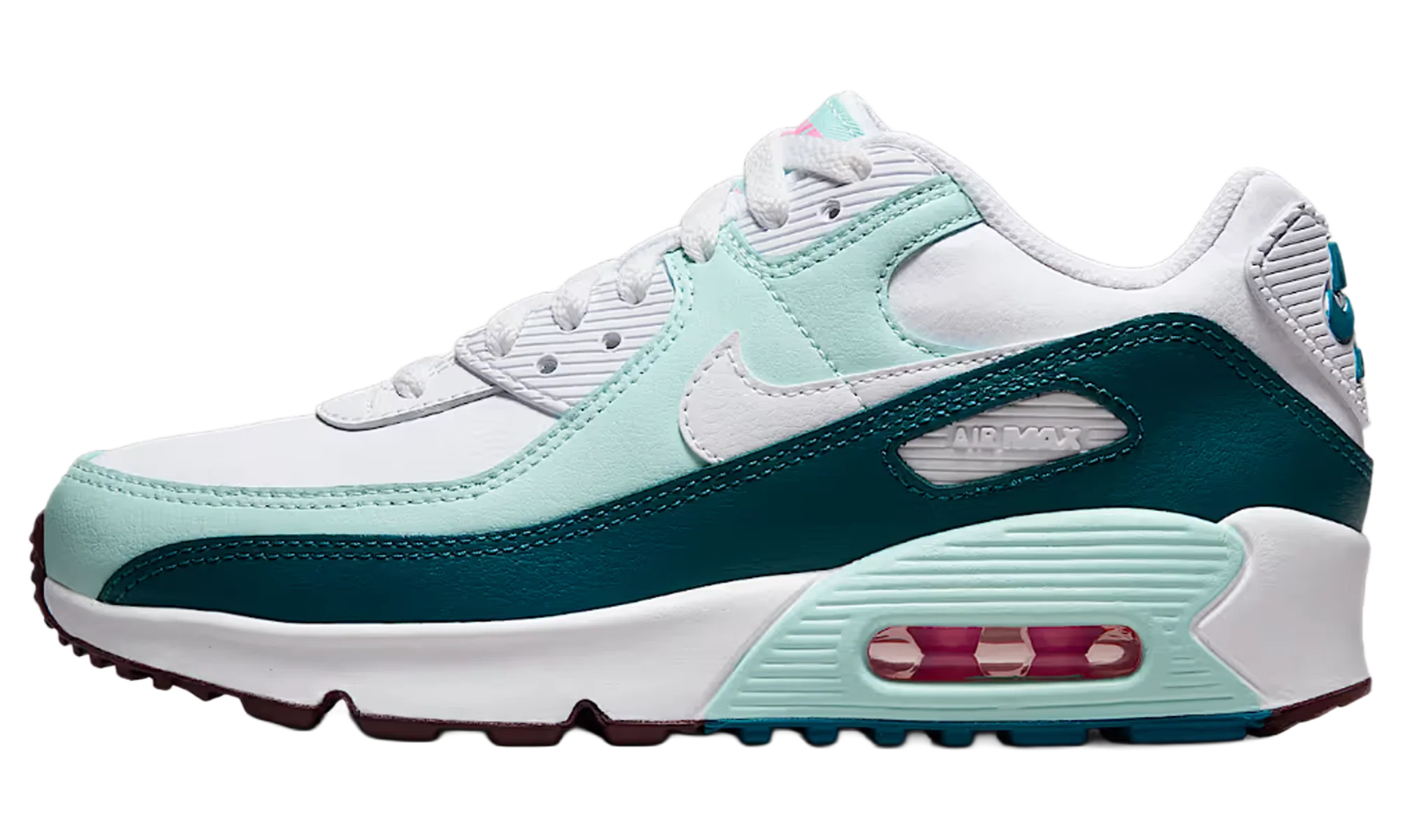Air Max 90 Leather GS "White Jade Ice" DV3607 104