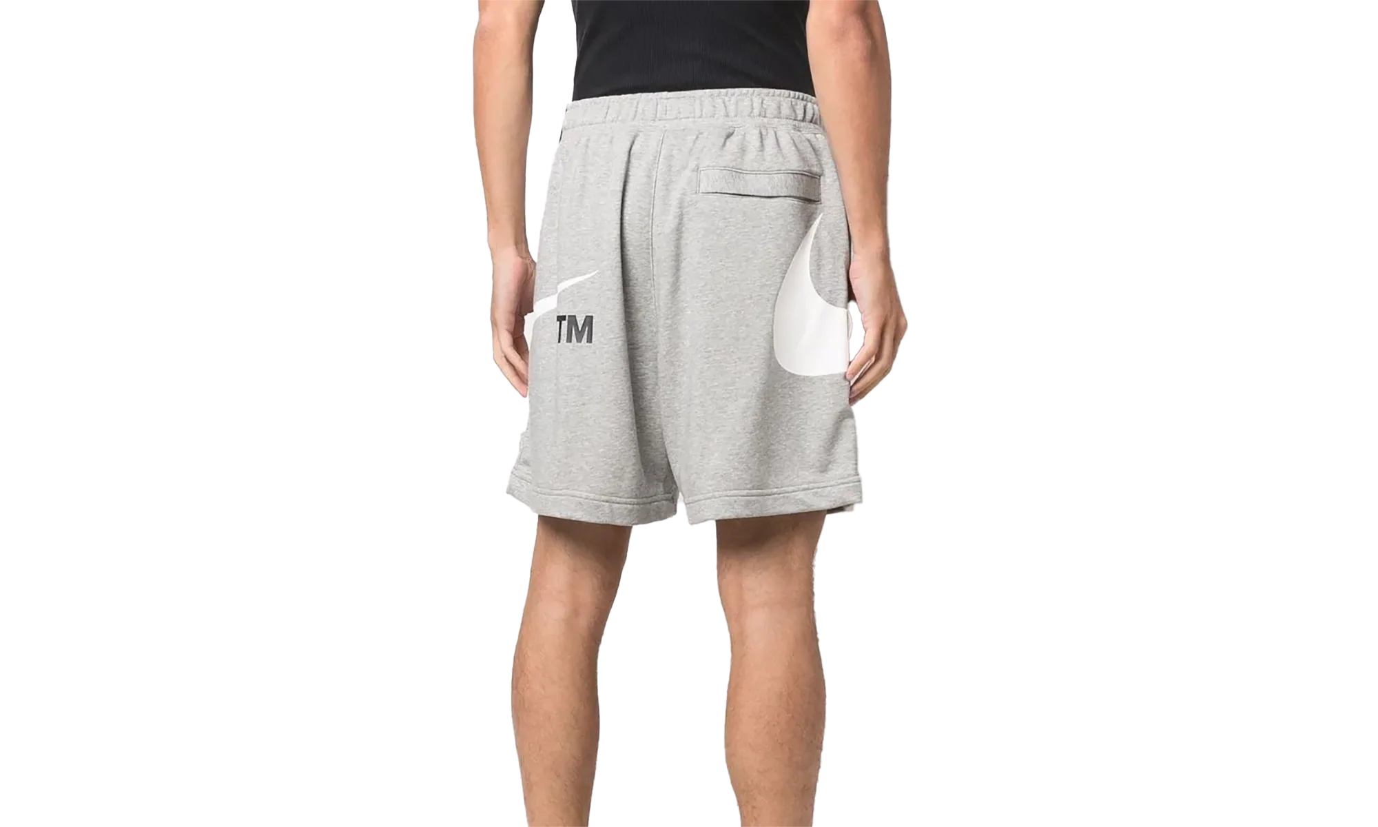 Sportswear Swoosh French Terry Shorts "Dark Grey Heather / White" DD5997 063