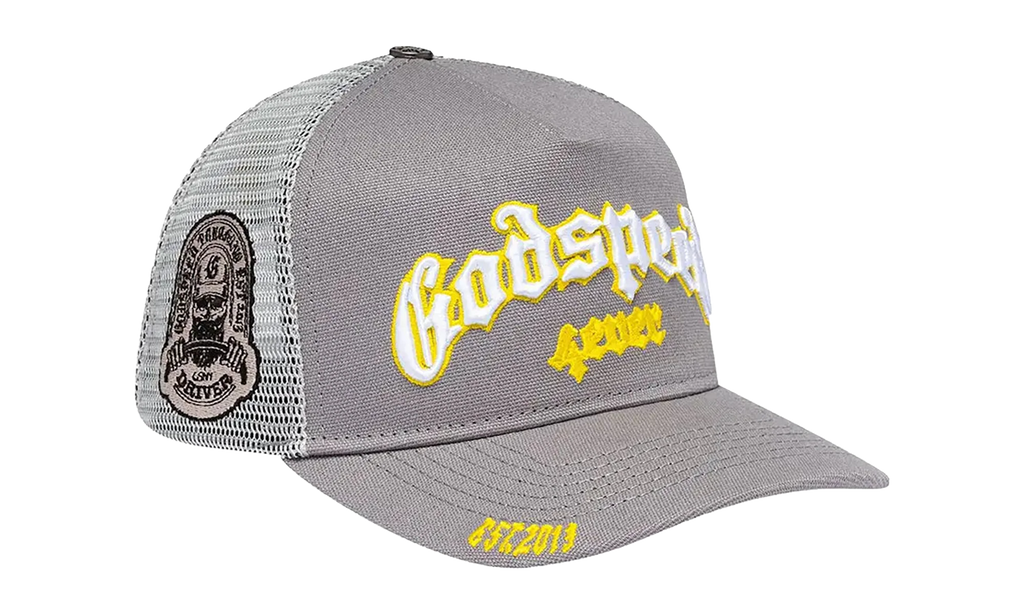 GS Forever Trucker Hat "Grey Yellow Boom" GS114