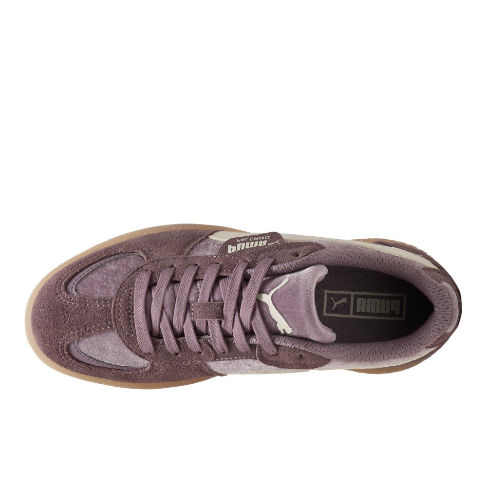 Palermo Moda Velvet Dream Lace Up Sneakers