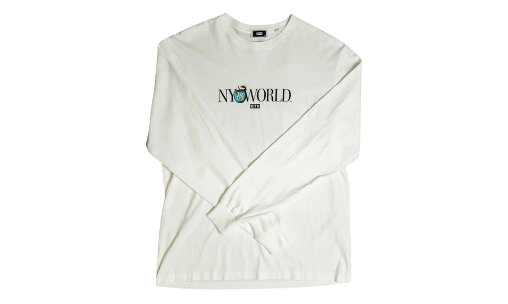 NY to the World Longsleeve Tee "White" KITH92