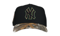 9FIFTY New York Yankees 1999 World Series A Frame Snapback Hat "Black / Real Tree" NE252