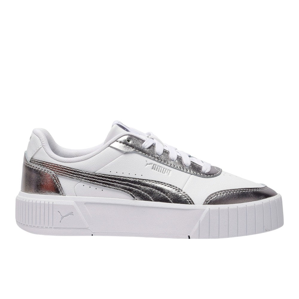 Carina Mia Metallic Lace Up Sneakers
