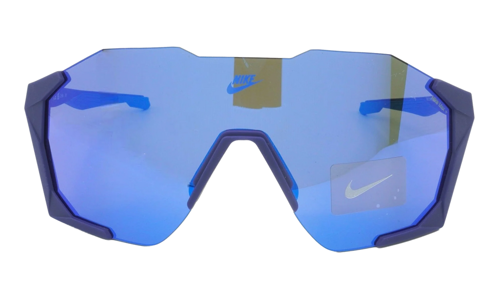 Charged Shield Sunglasses "Matte Blue Void / Blue Mirror" IB3518X 492