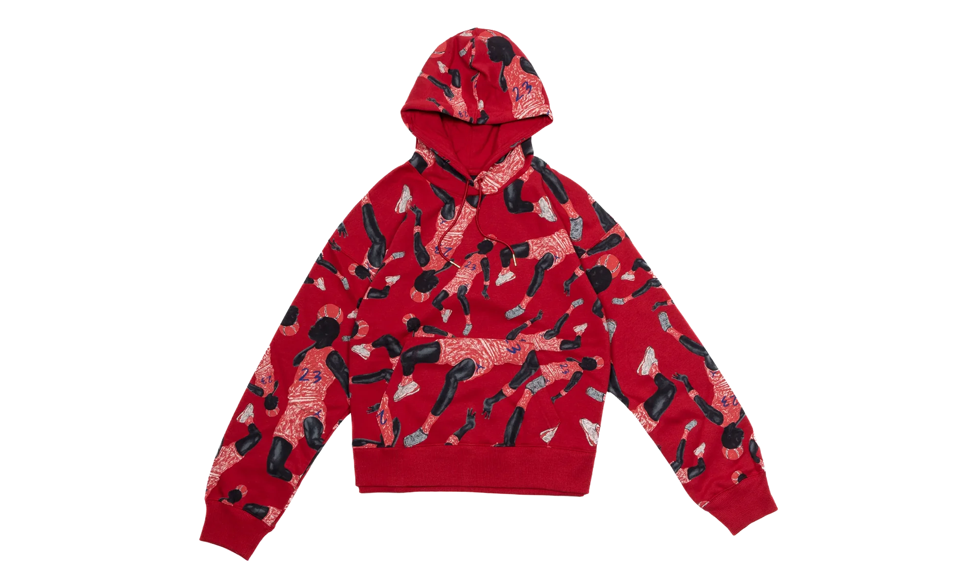 Jordan Artist Series by Parker Duncan Hoodie WMNS "Gym Red" DX0387 687