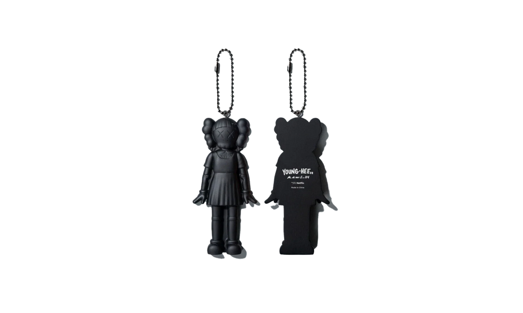 Squid Game 2 Young-Hee Keychain Keyring "Black" KAWS202455