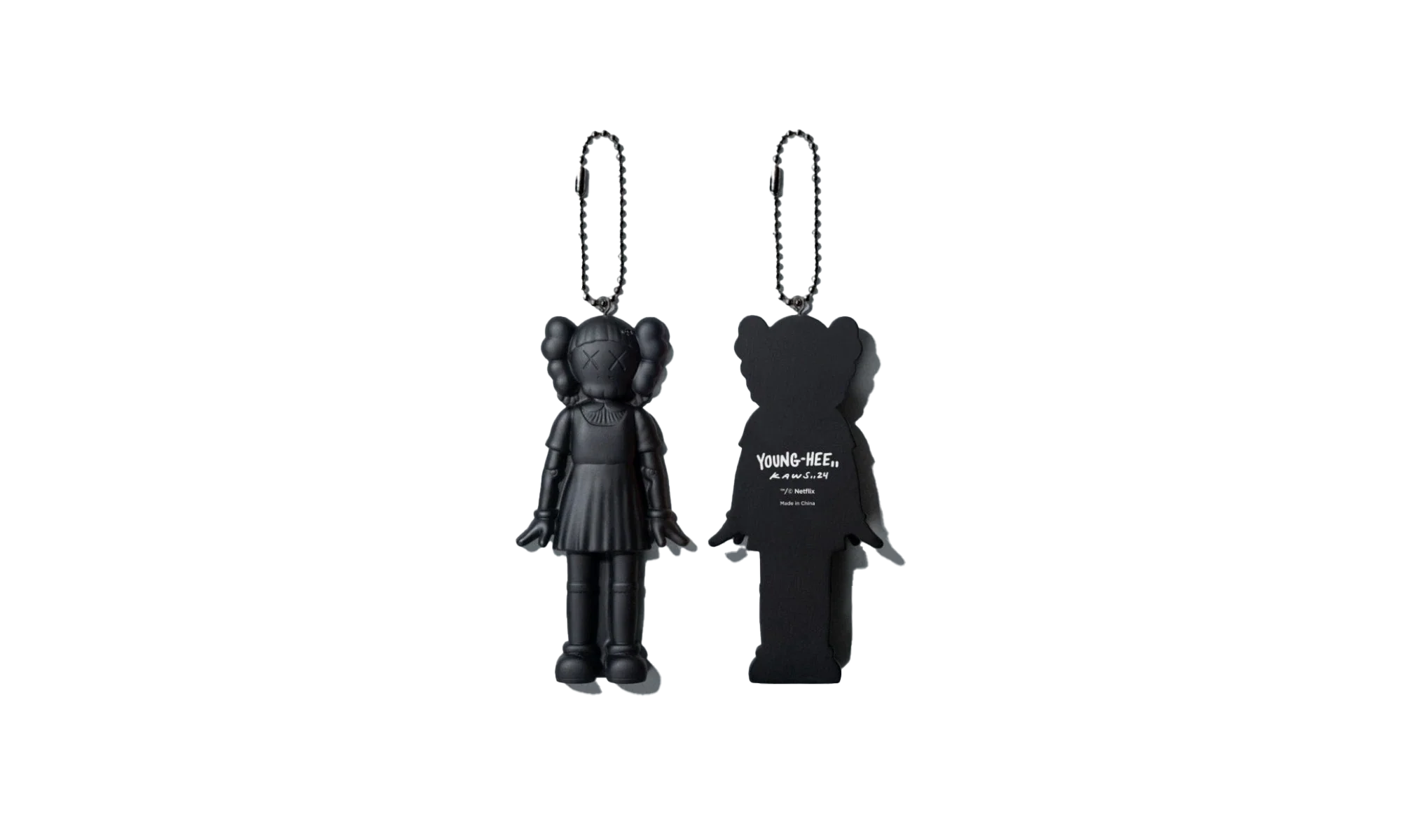 Squid Game 2 Young-Hee Keychain Keyring "Black" KAWS202455