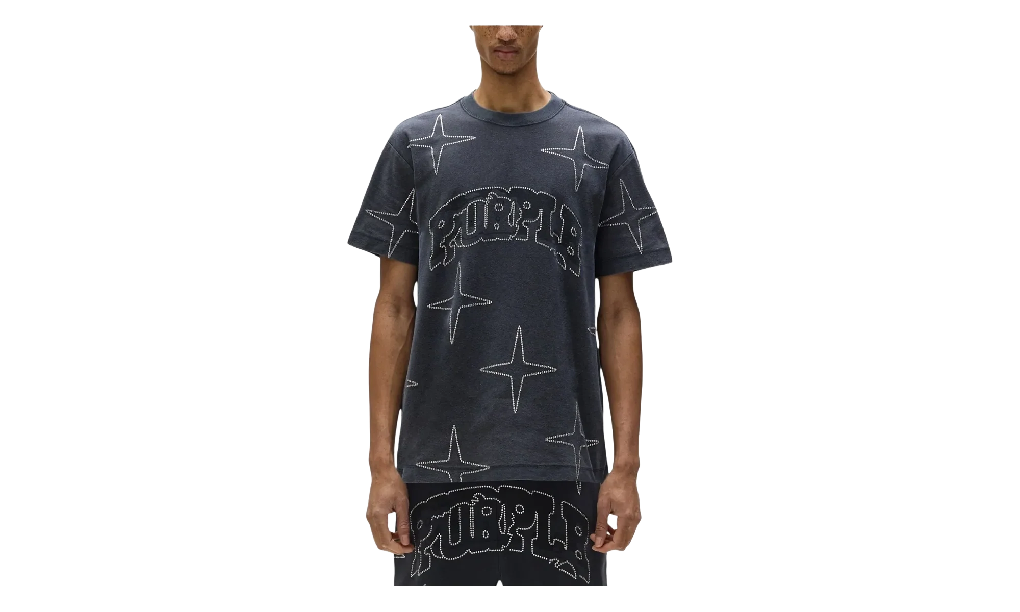 Textured Tee "Black" P104 TBCS325