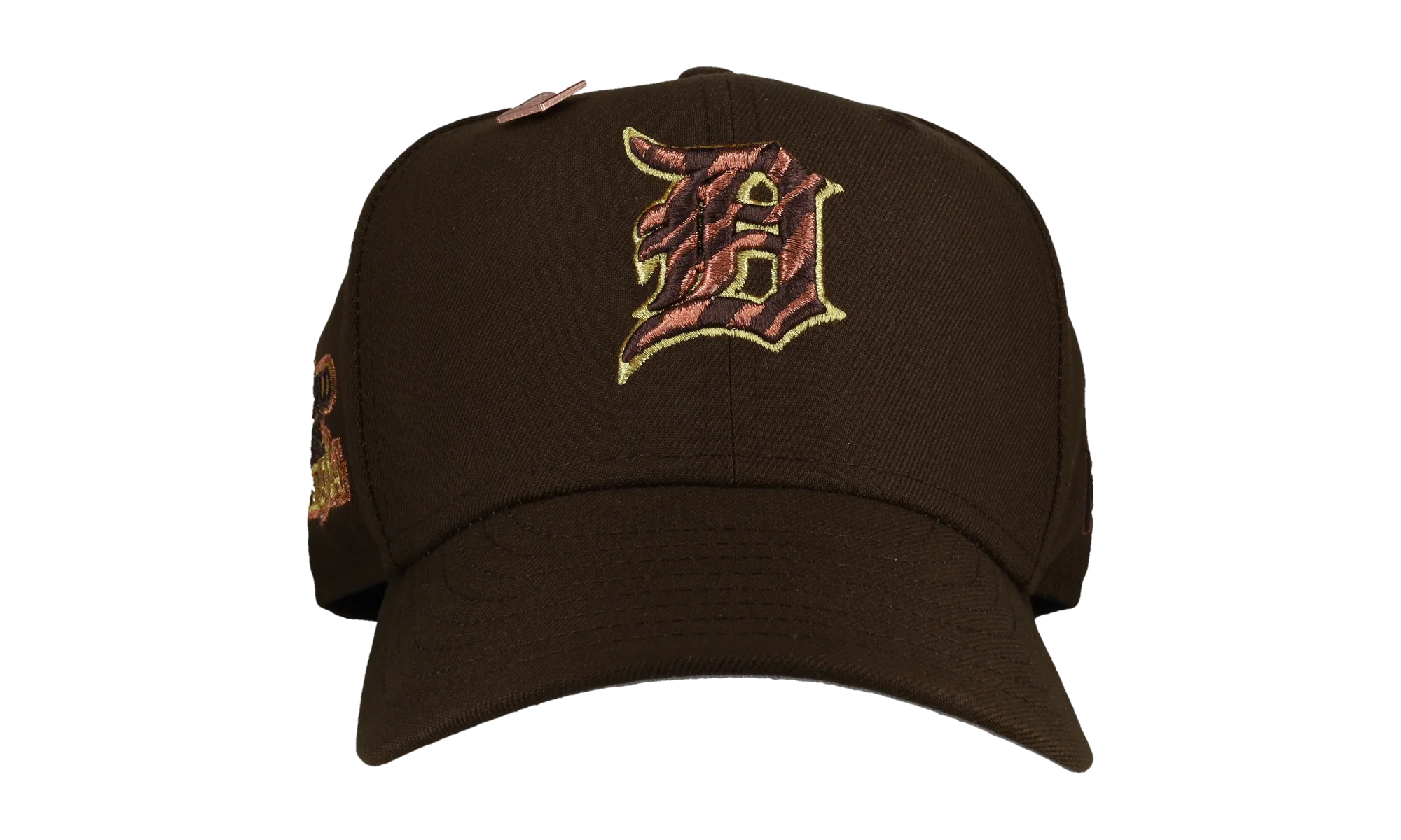59FIFTY Detroit Tigers 1984 World Series Fitted Hat "Walnut / Tiger Stripe" NE108