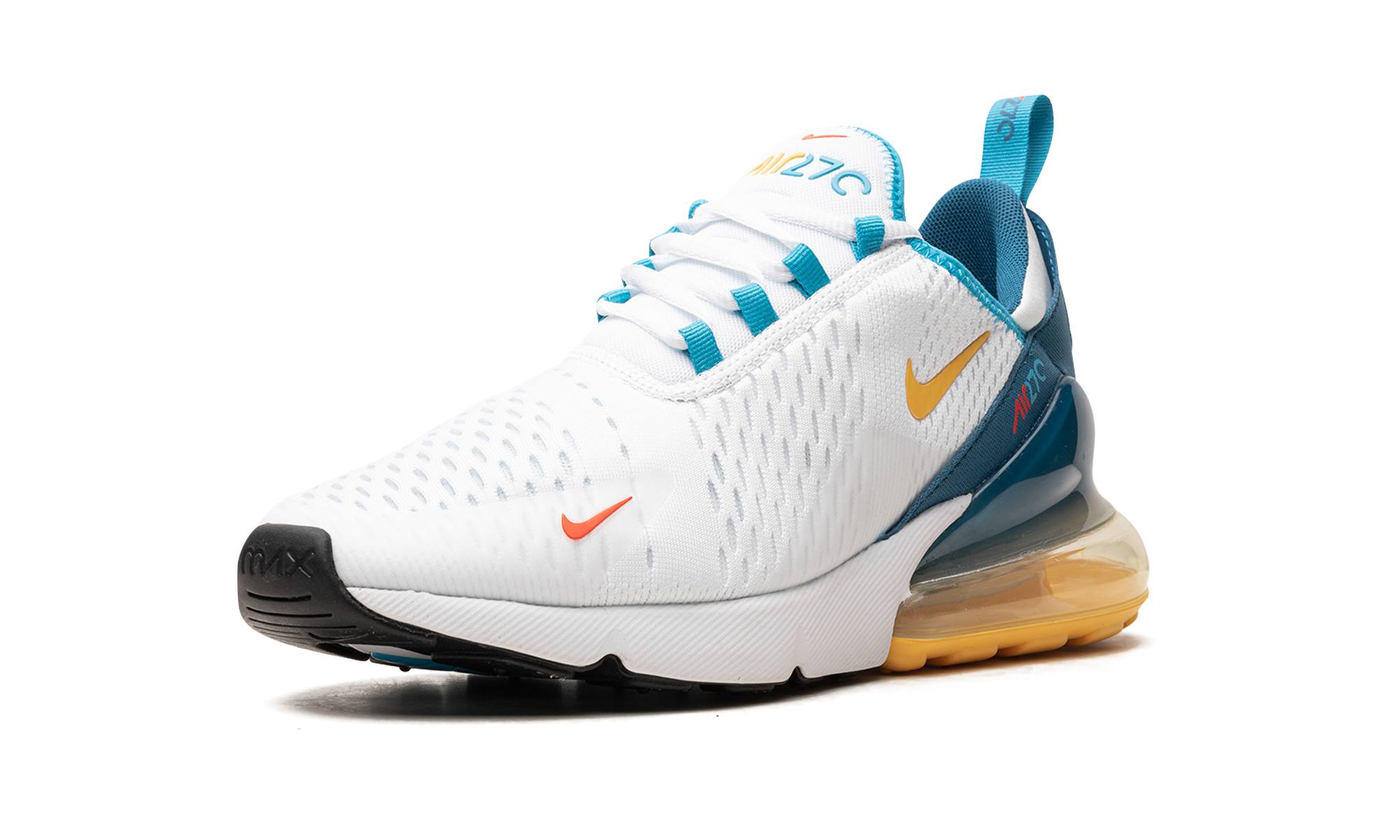 Air Max 270 "White Industrial Blue Citron Pulse" FJ4000 100
