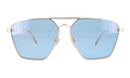 Rectangle Sunglasses "Shiny Gold" MCM130S-732