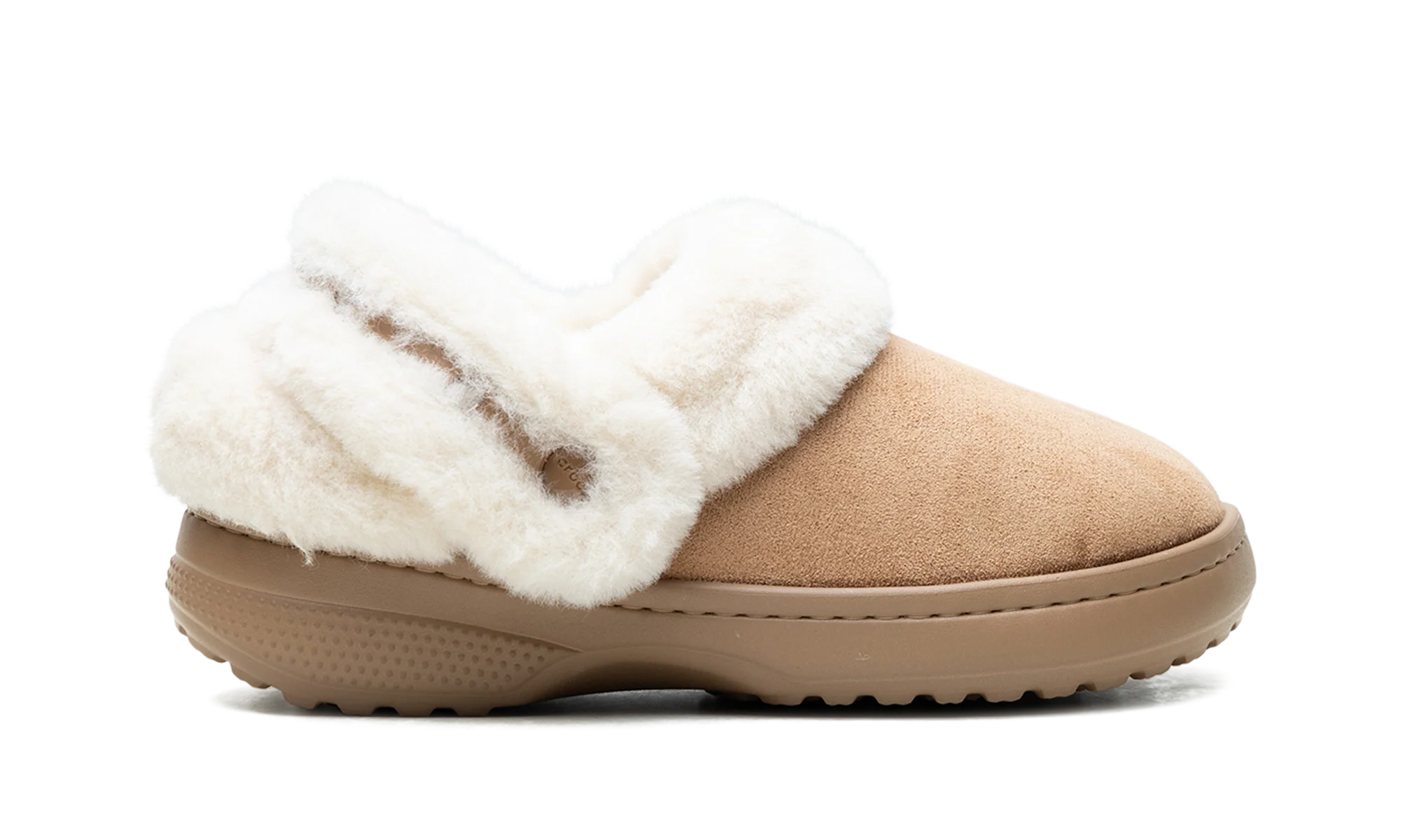 Classic Unfurgettable Vegan Suede Clog "Sepia" 212106 2EY