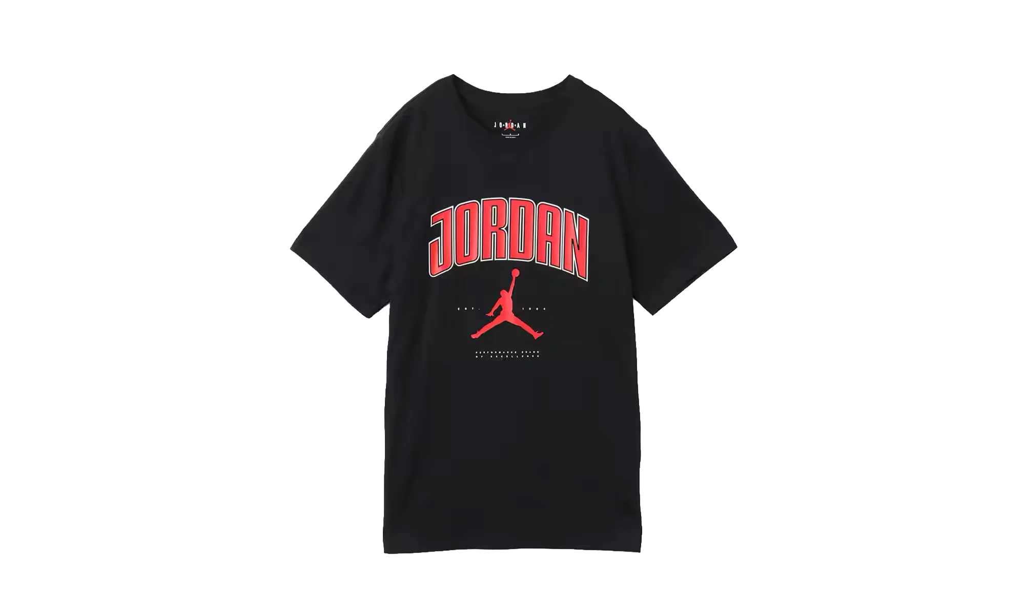 Jordan Graphic T-Shirt "Black / Gym Red" HQ0009 010