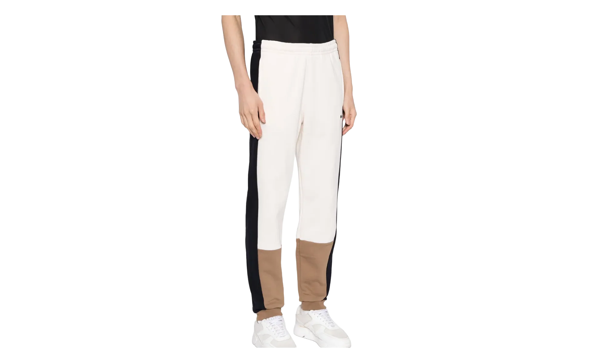 Regular Fit Colorblock Jogger Pants "Beige / Brown" XH1300 RI2