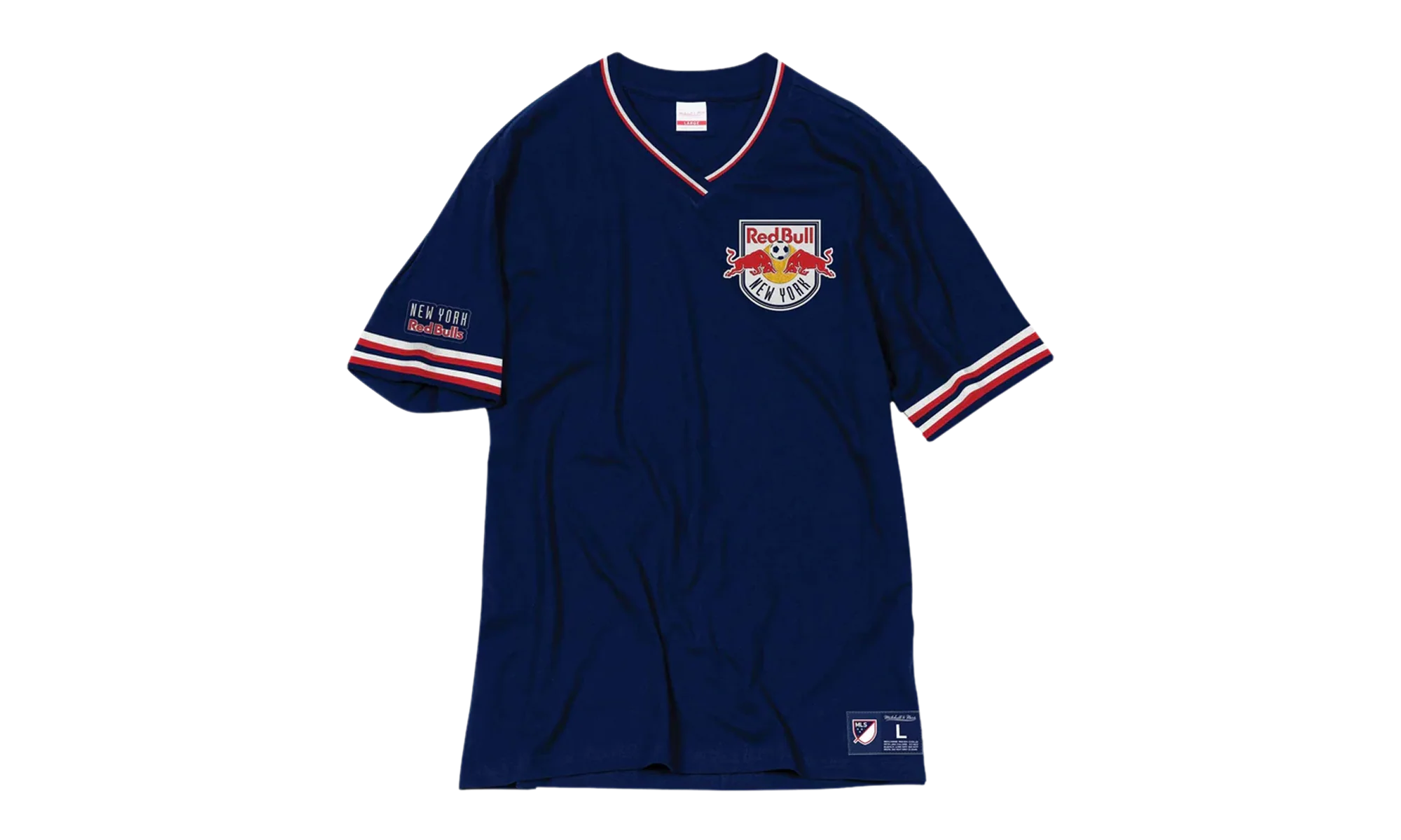 MLS Overtime Win Vintage Tee "New York Red Bulls - Navy" 805TARD11ANRBLH