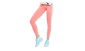 Classics Logo T7 Leggings WMNS "Pink" 575075 60