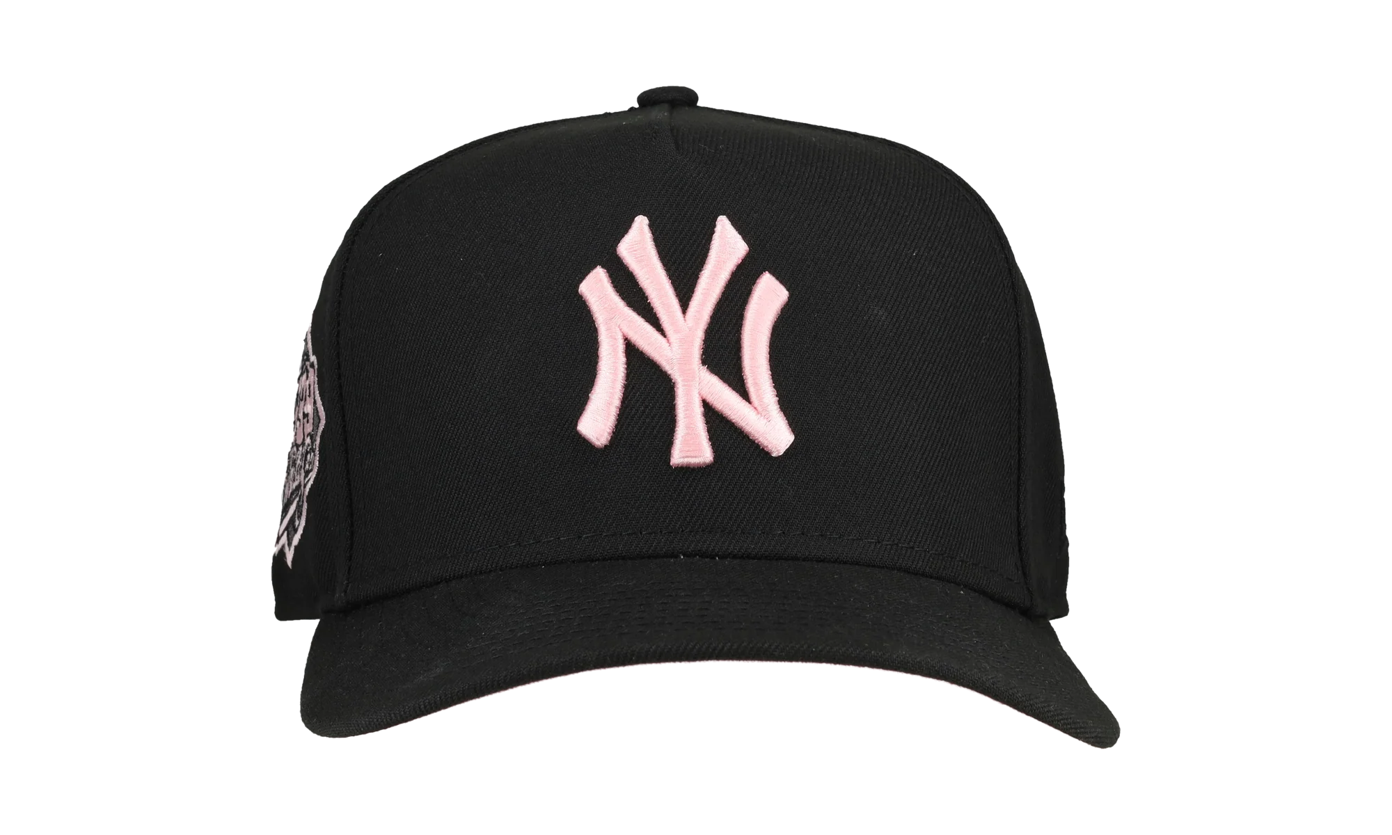 9FIFTY New York Yankees 1999 World Series A Frame Snapback Hat "Black / Pink - Visor" NE259