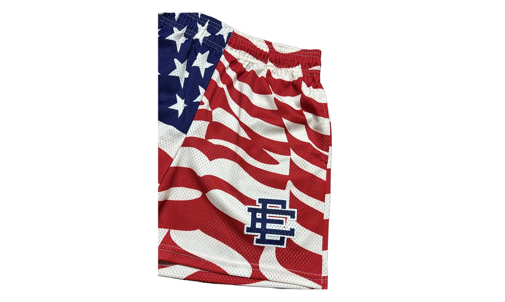 EE Basic Shorts "American Flag" EE156