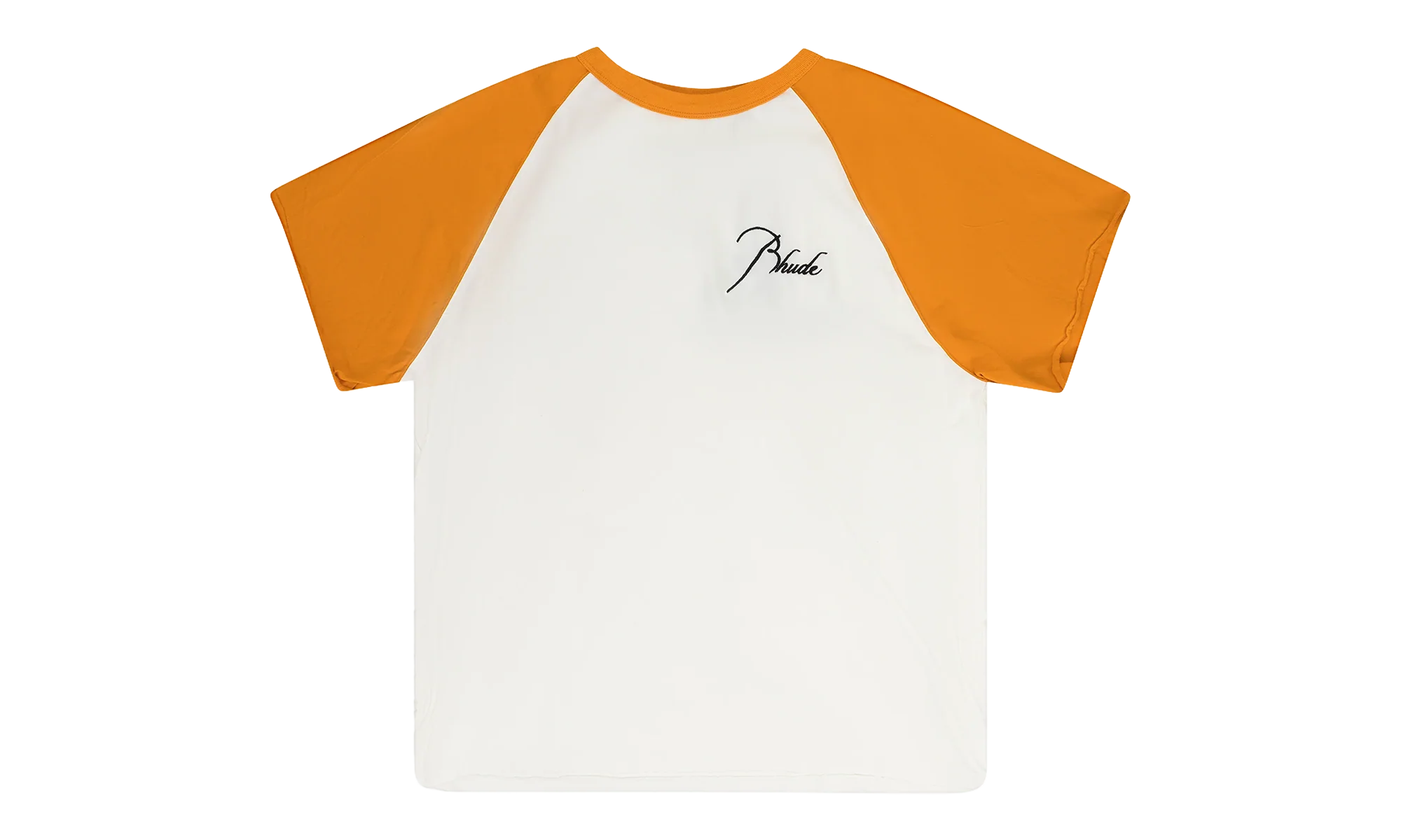 Raglan T-Shirt "White / Orange" RHDMTPS0144 ORN